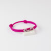 Bracelet "42km195" - Couleur Fushia