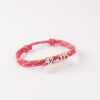 Bracelet "42km195" - Couleur Rose Bicolore