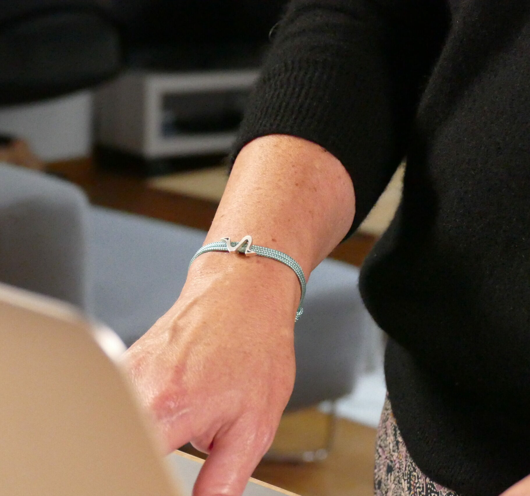 Bracelet "La Belle Foulée" - Vert