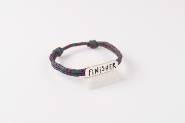 Bracelet "Finisher" - Couleur Gris Bicolore