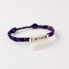 Bracelet "Finisher" - Couleur Marine Bicolore