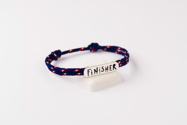 Bracelet "Finisher" - Couleur Marine Bicolore