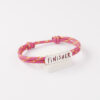 Bracelet "Finisher" - Couleur Rose Bicolore