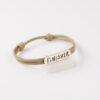 Bracelet "Finisher" - Couleur Taupe