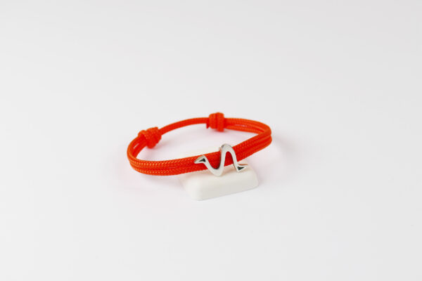 Bracelet "La Belle Foulée" - Couleur Orange