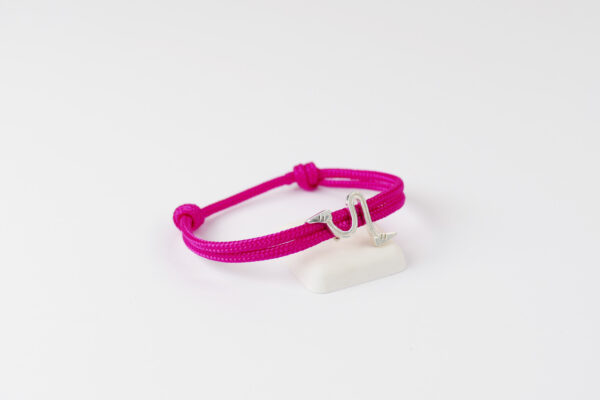 Bracelet "La Grande Foulée" - Couleur Fushia