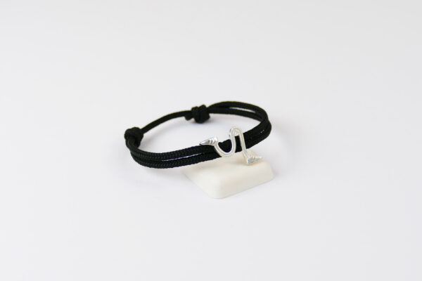 Bracelet "La Grande Foulée" - Couleur Noir