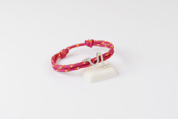 Bracelet "La Grande Foulée" - Couleur Rose Bicolore