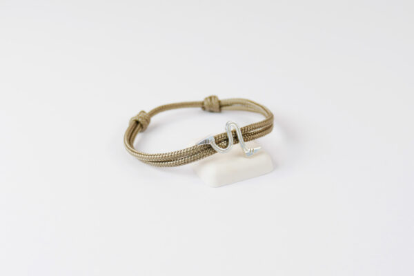 Bracelet "La Grande Foulée" - Couleur Taupe