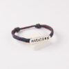 Bracelet "Marathon" - Couleur Gris Bicolore