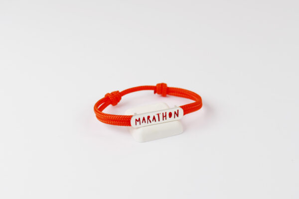 Bracelet "Marathon" - Couleur Orange