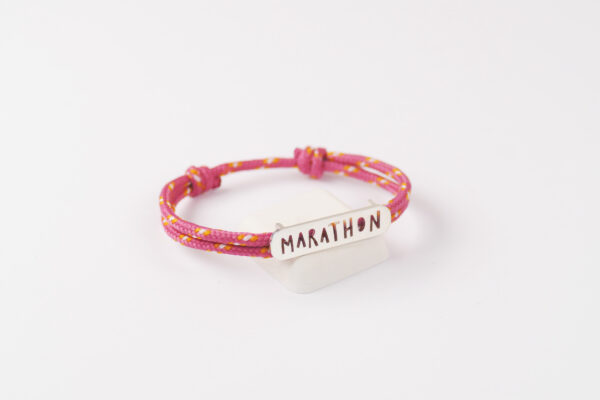 Bracelet "Marathon" - Couleur Rose Bicolore