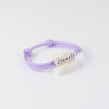 Bracelet "21km097" - Couleur Lilas