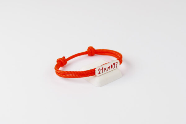 Bracelet "21km097" - Couleur Orange