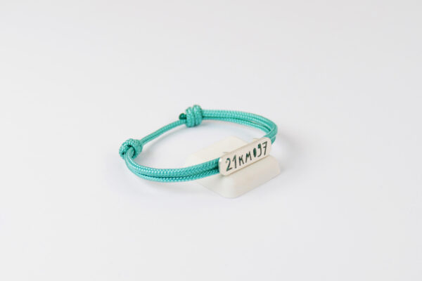 Bracelet "21km097" - Couleur Vert